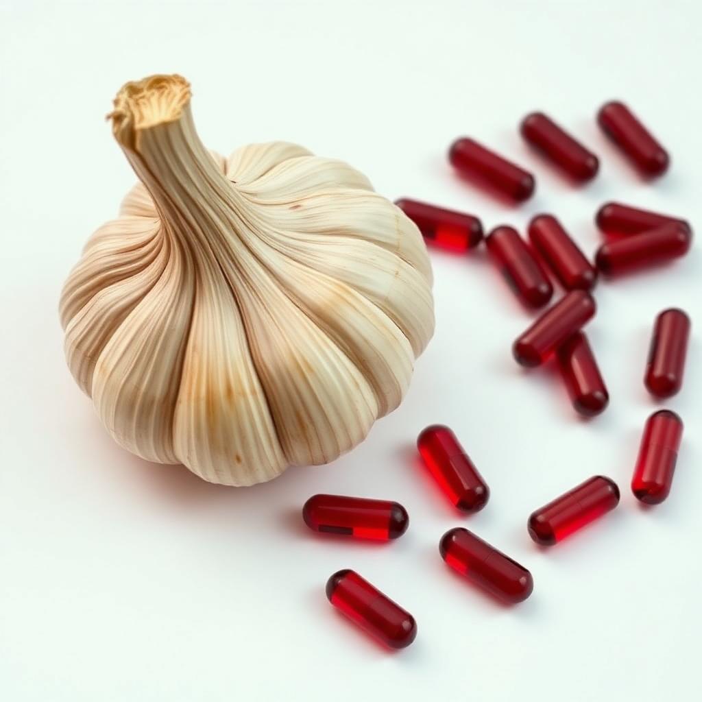 Ail vieilli et capsules